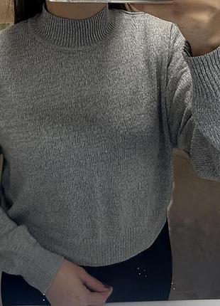 Стильний укорочений світшот / светр