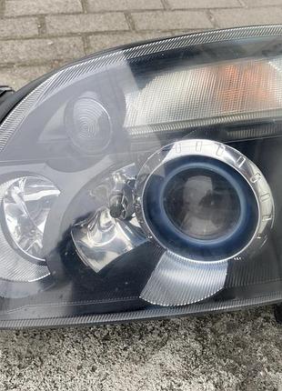 Фара передняя левая opel vectra c, 2002-2005, ксенон, тёмная, оригинал, б.у., 15987100
