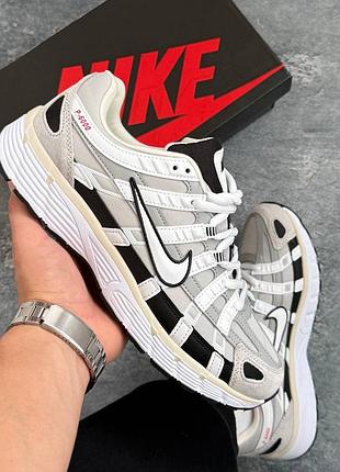 Nike p-6000 white/grey