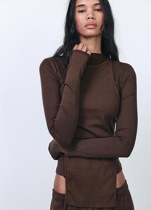 Лонгслив zara