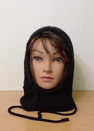 Капор капюшон primark cares вязаний