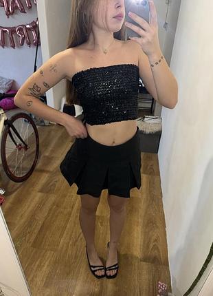 Топ бандо з паєтками