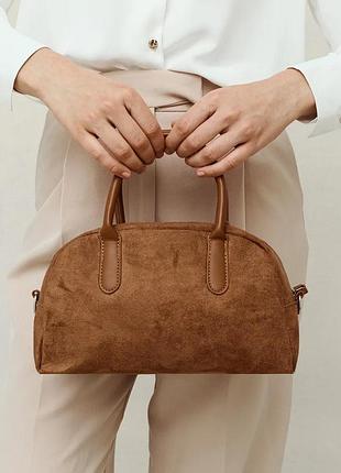 Сумка еко замш