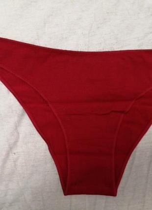 Трусики червоні