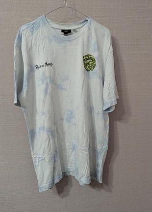 Футболка h&m × rick and morty — portal boyz, розмір m