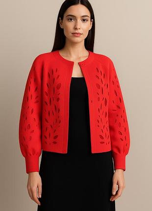 Неймовірний святковий яскравий кардиган блуза