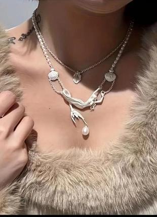 Колье "танок русалки"