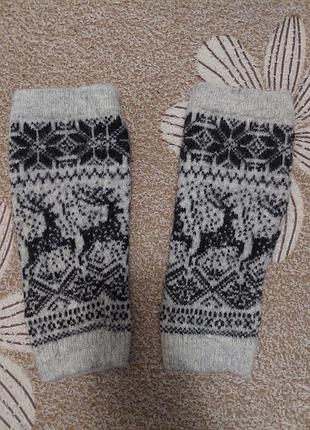 Женские шерстяные гетры