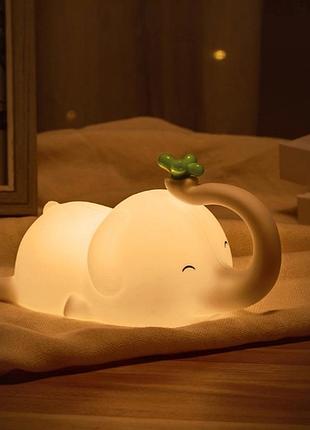 Силиконовый беспроводной ночник «сленения»