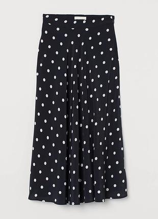 Отличная юбка миди в горошек р.42