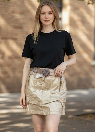 Gizia, бавовняна спідниця міді преміальної якості від люксового бренду