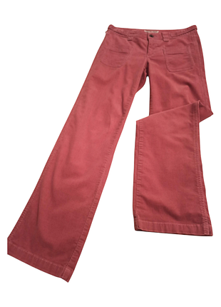 Стрейчевые вельветовые брюки, широкие брюки polo jeans company ralph lauren #9