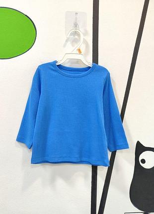 Лонгслив топ реглан в рубчик джордж для мальчика