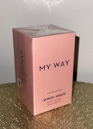 Парфуми оригінал armani my way😍 90 мл духи парфюм зі шлейфом