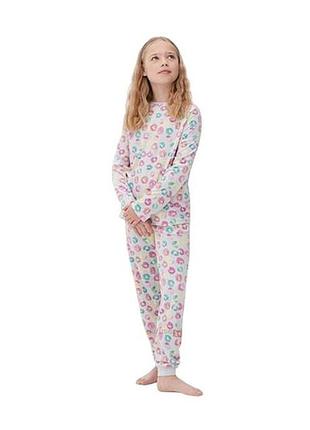 Пижамка теплая мягкая primark 9-10 лет