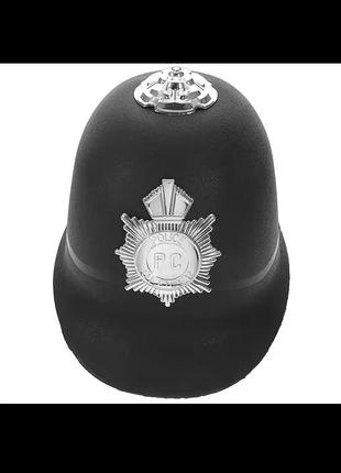 Шлем английского полицейского-констебля карнавальный one size