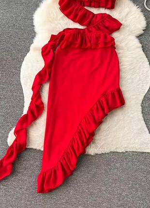 Платье женское стильное бальное бохо тренд