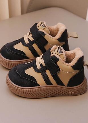 Кроссовки детские утепленные child-x, черный