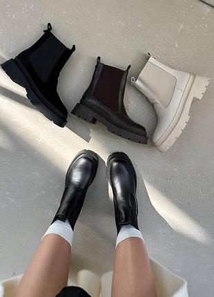 Ботинки натуральная кожа