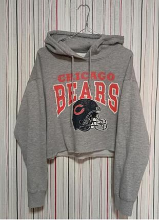 Стильний кроп топ худі,реглан укорочений кроп з капюшоном