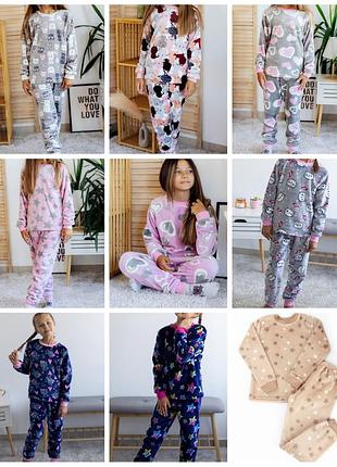 7🌈махровая пижама котики, махровая пижама для девушек, теплая пижама махровая велсофт, махровая пижама плюшевая, махровая подростковая