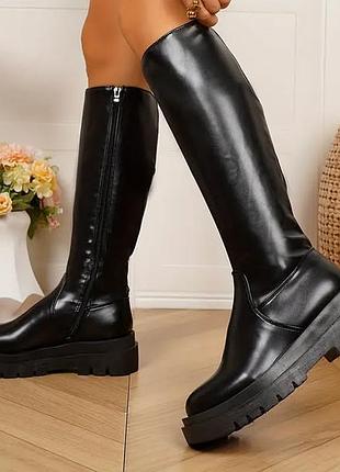 Женские сапоги 2 цвета