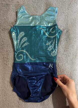 Дитячий купальник для танців акробатики гімнастики купальники тріко