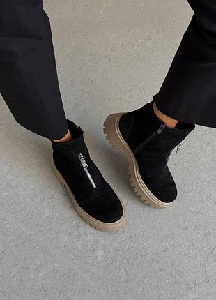 Демі черевики натуральна замша