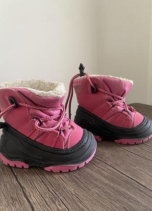 Дитячі черевики з хутором