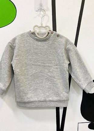 Свитшот топ на флисе джордж для девочки и мальчика