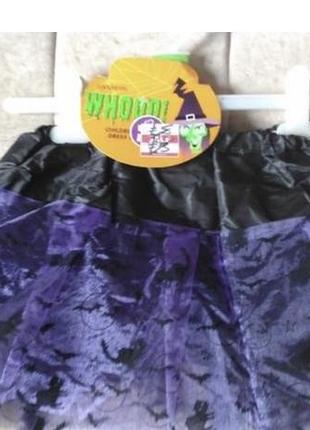 Пишна карнавальна спідниця для хеллоуїна ladybird, на вік від 4-7років