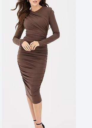 Шикарное изящное платье по фигуре р.36/38