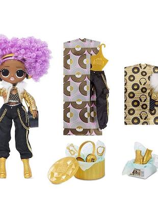 Кукла lol surprise оmg лол омг леди дижей дива 24k d. j. doll оригинал