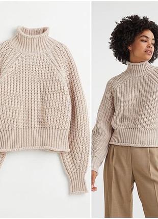 Свитер h&amp;m крупной вязки