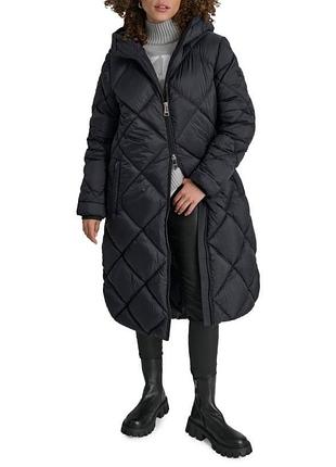 Dkny тепле стьогане пальто s-m, оригінал