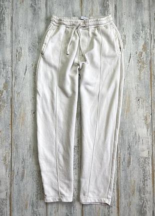 Прямі штани брюки теплі bershka