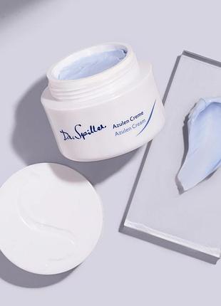 Успокаивающий крем с азуленом🌼 для чувствительной кожи / dr. spiller azulen cream