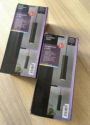 Точечний, чорний матовий світильник