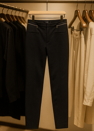 Брюки зара с замочками