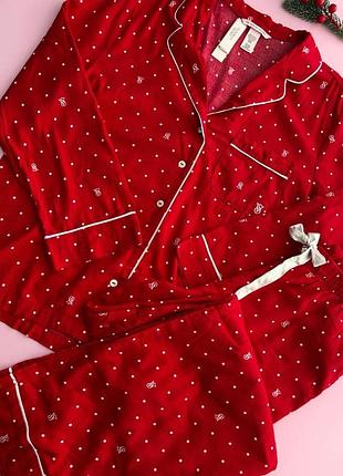 Фланелева піжамка victoria's secret оригінал