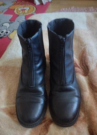 Черевики для верхової їзди, шкіряні,в чудовому стані ,довжина устілки 23 см