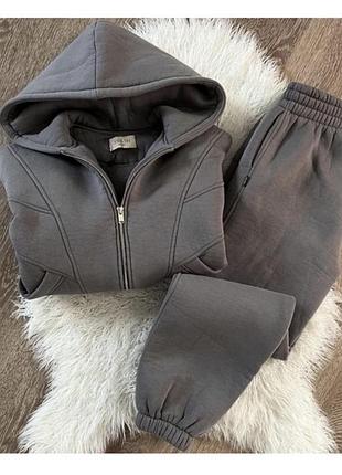 Теплый костюм swash кофта штаны флис