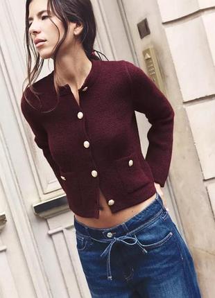 Кардинал кофта zara м-l