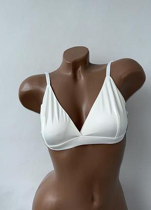 🔥знижка до 5.11🔥бесшовный бюстгальтер мягкий цвет айвори молочный безшовний ліф бюст бюстик primark