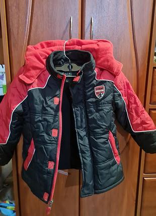 Зимняя куртка на мальчика 5 лет