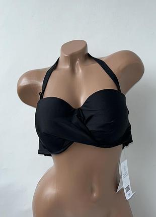 🔥знижка до 20.11черный верх от купальника бюстгальтер от купальника f&f  85b