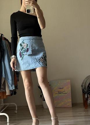 Джинсова спідниця