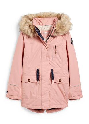 Зимова куртка парка на підлітка c&a