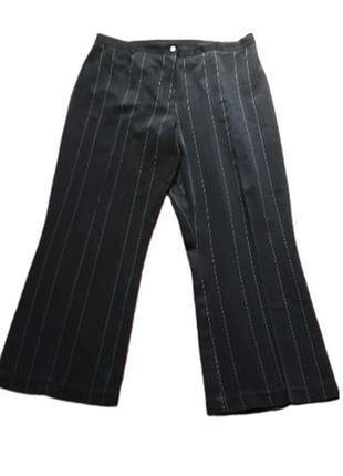Брюки в полоску женские на резиночке с обеих сторон