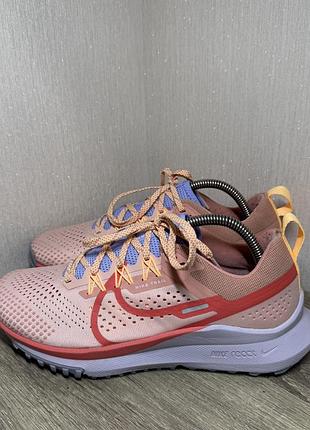 Кроссовки nike react pegasus trail 4 peach dj6159-800